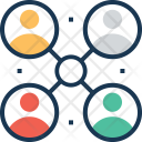Organization Employee Users Icon