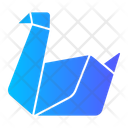 Origami Duck Icon