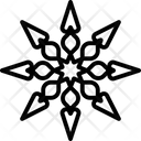 Ornamental Snowflakes Icon
