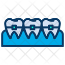 Braces Dental Dentistry Icon