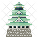 Osaka Castle Landmark Icon