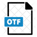 Otf Font Storage Icon