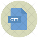 Ott File Extension Icon