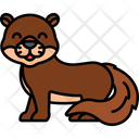 Otter Sea Creature Animal Icon
