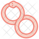 Ouroboros Celestial Snake Icon
