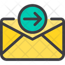 Out Paper Outbox Outgoing Email Icon