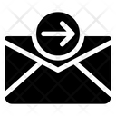 Out Paper Outbox Outgoing Email Icon