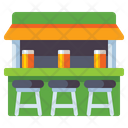 Outdoor Bar Beer Stall Beer Shop Icon