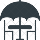 Outdoor Table Restaurant Icon