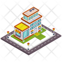 Outlet Outlet Building Store Icon