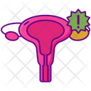Ovarian Cancer Cancer Disease Icon