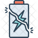Overcharge Battery Charge Icon