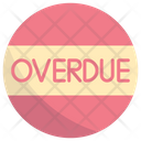 Overdue Deadline Overtime Icon