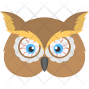 Halloween Owl Horrible Icon