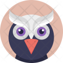 Owl Bird Character Icon