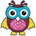 Owl Cute Owl Cute Cartoon Icon