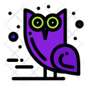 Owl Night Bird Night Icon