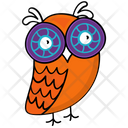 Owl Cartoon Icon