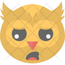 Owl Emoji Face Icon
