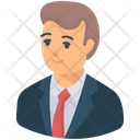 Owner Businessman Officer Icon