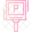 P Parking Symbol  Icon