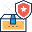 Package Shield Delivery Icon