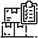 Checklist Box Export Icon