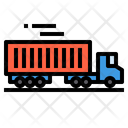 Container Delivery Logistics Icon