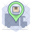 Courier Location Package Icon