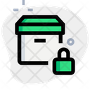 Package Lock Secure Delivery Package Icon