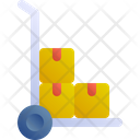 Trolley Package Box Icon