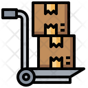 Package Trolley Icon