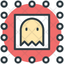 Pacman Game Bubble Icon