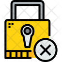 Padlock X Secure Icon