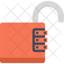 Padlock Unlock Access Icon