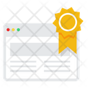 Page Rank Rank Documents Icon