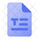 Page Text Icon