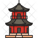 Pagoda Temple Building Icon