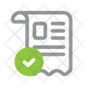 E Commerce Invoice Order Icon