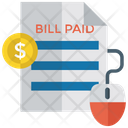 Invoice Bill Paid Paid Invoice Icon