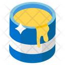 Paint Bucket Painting Tub Paint Basket Icon