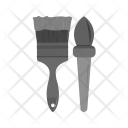 Paint brushes Icon