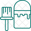 Paint Bucket Brush Icon