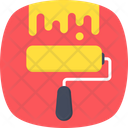 Roller Paint Brush Icon