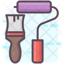 Paint Tool Paint Roller Roller Brush Icon