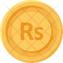 Pakistani Rupee Coin Coins Currency Icon