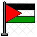 Palestine Country Flag Flag Icon