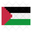 Palestine Flag Nation Icon