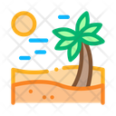 Palm Desert Sandy Icon