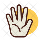 Palm Hand Gesture Icon